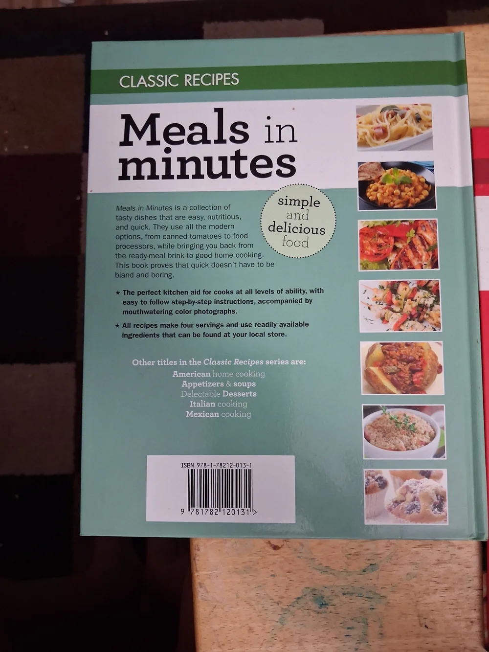 3 Cookbooks (set) -Meals in Minutes Cookbook - White and Green Cover